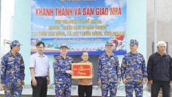 Thi công vượt tiến độ, Vùng 3 Hải quân sớm bàn giao nhà cho người dân vùng lũ Gia Lai