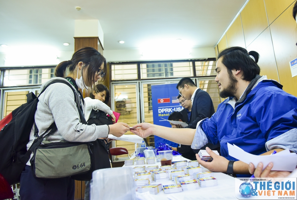 Tạo điều kiện tốt nhất cho phóng viên đưa tin về Thượng đỉnh Mỹ - Triều tại Hà Nội tao dieu kien tot nhat cho phong vien dua tin thuong dinh my trieu