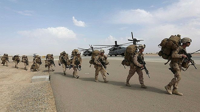 my tuyen bo rut toan bo luc luong khoi afghanistan trong vong 14 thang