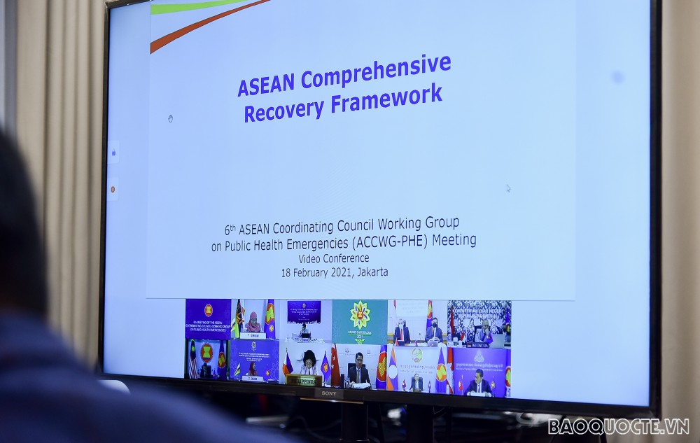Thứ trưởng Nguyễn Quốc Dũng họp Nhóm công tác liên ngành Hội đồng điều phối ASEAN