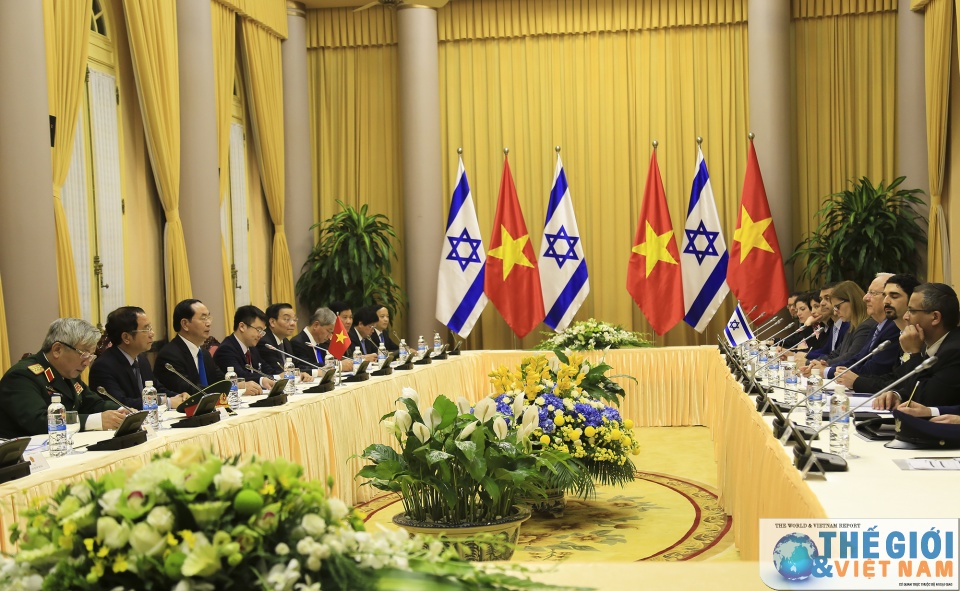 nhung hinh anh ve chuyen tham chinh thuc cua tong thong israel toi viet nam