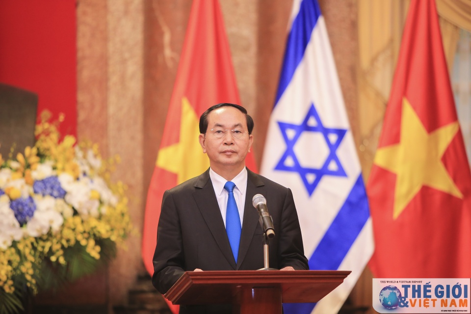 nhung hinh anh ve chuyen tham chinh thuc cua tong thong israel toi viet nam