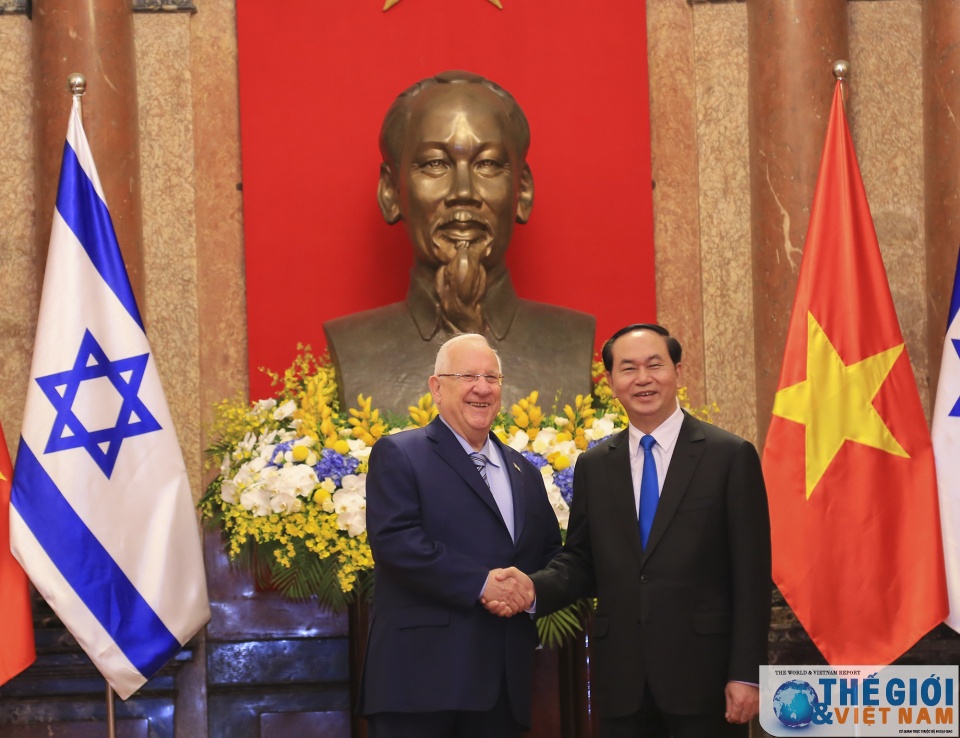 nhung hinh anh ve chuyen tham chinh thuc cua tong thong israel toi viet nam