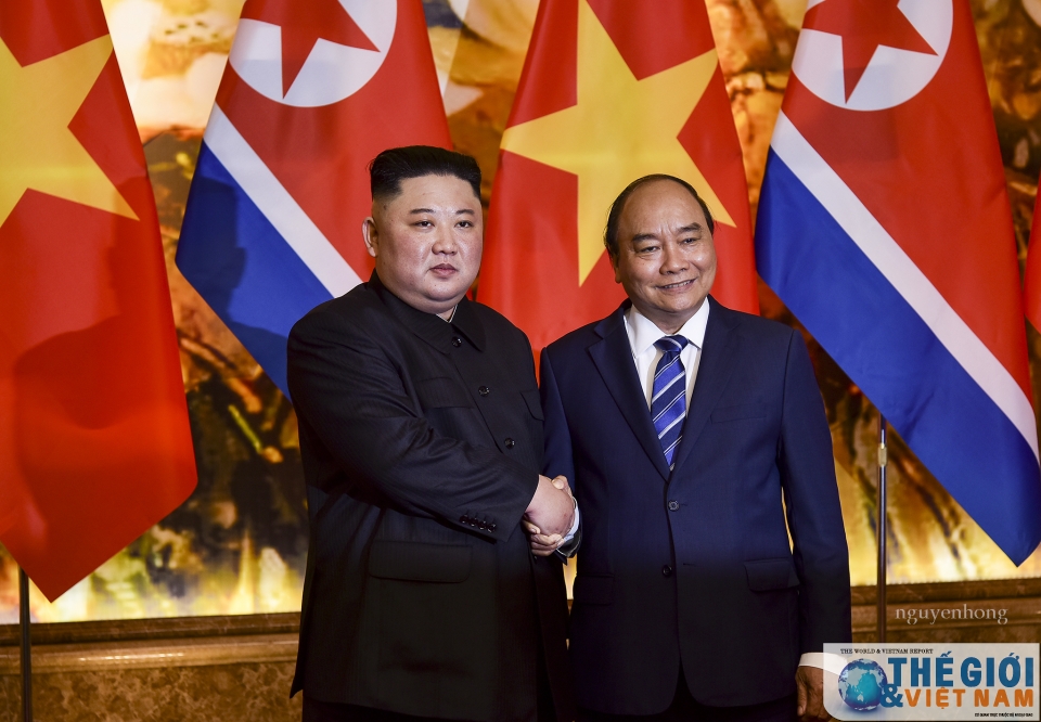 thu tuong nguyen xuan phuc viet nam ung ho trieu tien phat trien kinh te