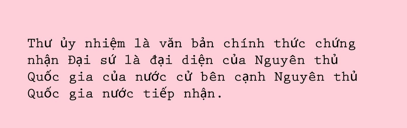 Đại sứ trình Thư ủy nhiệm như thế nào? dai su trinh thu uy nhiem nhu the nao