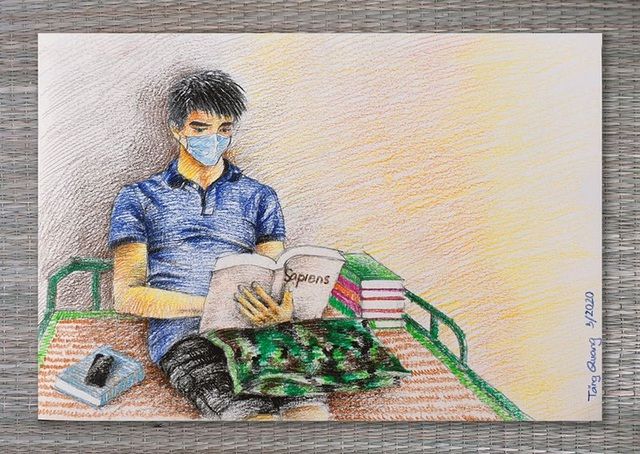 covid 19 du hoc sinh 9x ky hoa day cam xuc ve cuoc song o khu cach ly