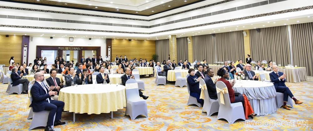 Thứ trưởng Ngoại giao Đặng Hoàng Giang dự lễ kỷ niệm Ngày quốc tế Pháp ngữ tại Hà Nội