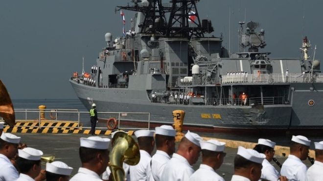 Nga, Philippines tập trận chung ở Biển Đông nga philippines tap tran chung o bien dong