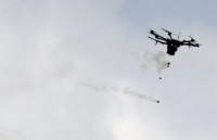 mot toa nha tai israel bi trung ten lua tu gaza