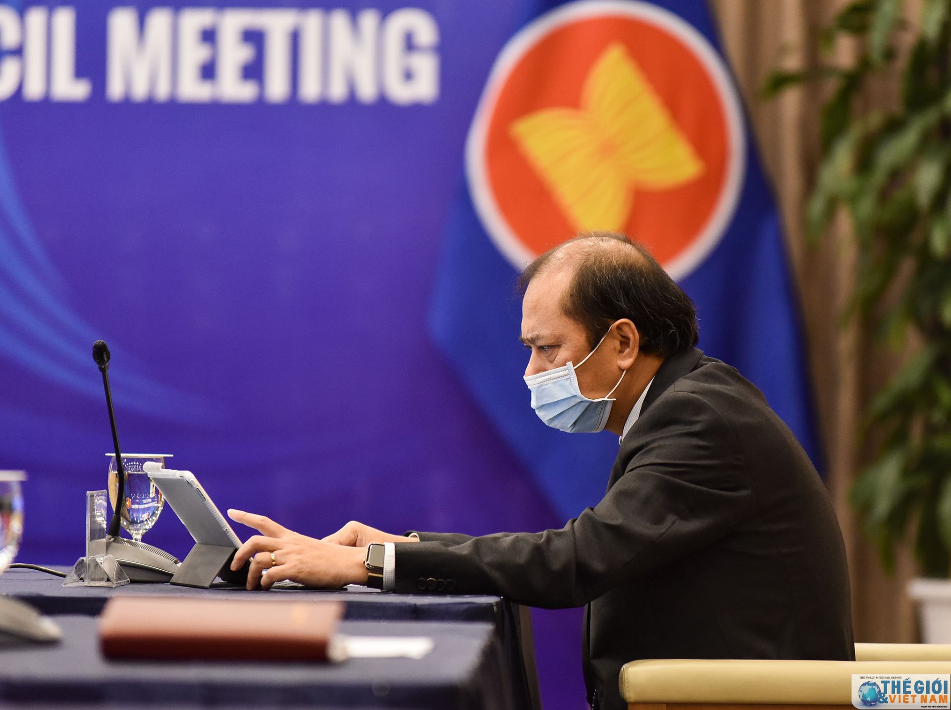 hoi dong dieu phoi asean lan dau tien hop truc tuyen