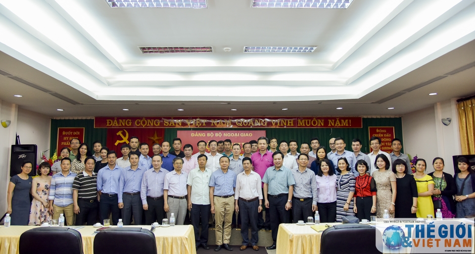 Đảng ủy Bộ Ngoại giao tập huấn về công tác Đảng năm 2018 dang uy bo ngoai giao tap huan cap uy ve cong tac dang nam 2018