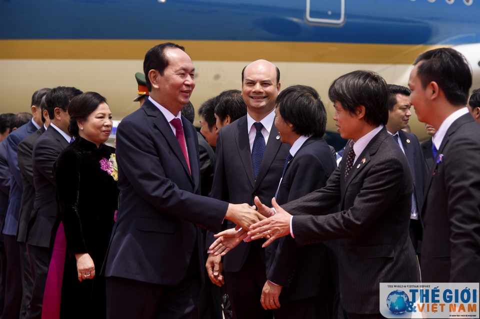 Chủ tịch nước và Phu nhân bắt đầu chuyến thăm cấp Nhà nước tới Nhật Bản chu tich nuoc va phu nhan bat dau chuyen tham cap nha nuoc nhat ban