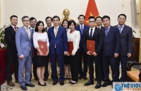 thu truong ngoai giao nguyen quoc cuong trao quyet dinh dieu dong phan cong can bo