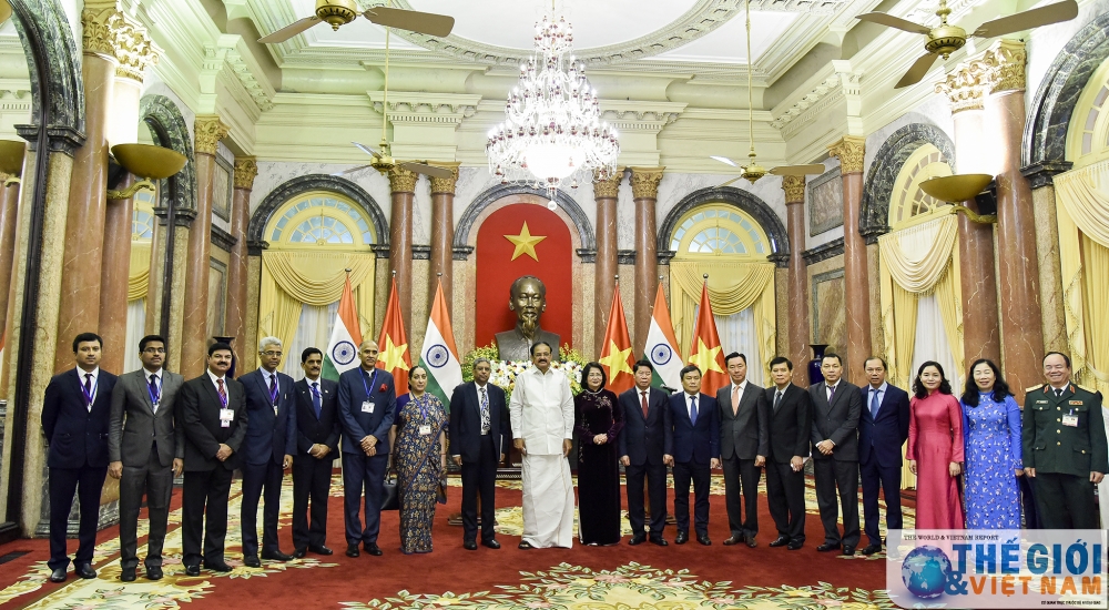 pho chu tich nuoc dang thi ngoc thinh chu tri le don chinh thuc pho tong thong an do