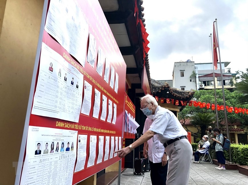 Kết thúc buổi sáng, công tác bầu cử diễn ra an toàn, đúng kế hoạch, không có vấn đề bất thường