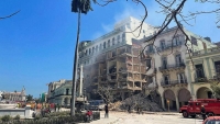 Điện thăm hỏi Cuba về vụ nổ tại khách sạn ở thủ đô La Habana