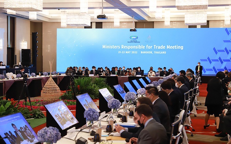 Toàn cảnh Hội nghị Bộ trưởng Thương mại 29 (Ảnh: Báo Nhân dân)
