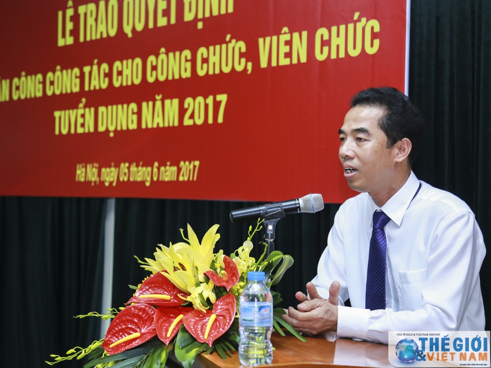 bo ngoai giao trao quyet dinh phan cong cong tac