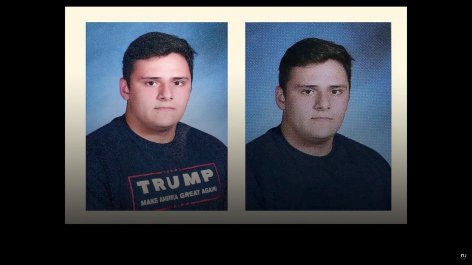 giao vien my bi dinh chi vi thay anh ky yeu co ten tong thong trump