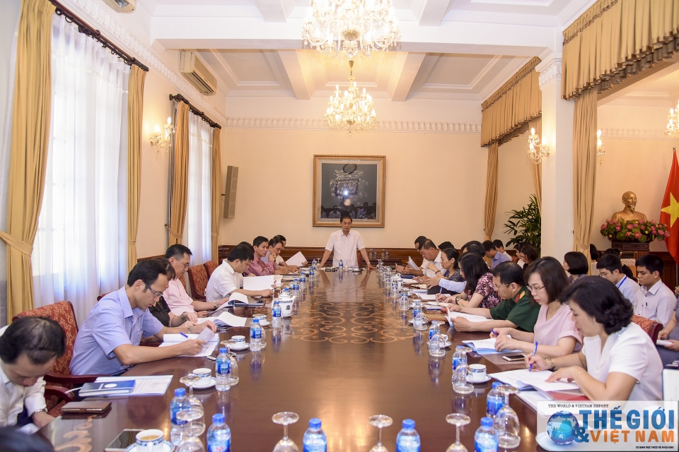 ban to chuc wef asean hop thao luan ra soat cong tac chuan bi hoi nghi