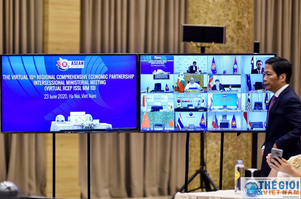 hoi nghi bo truong cac nuoc tham gia dam phan hiep dinh doi tac toan dien khu vuc rcep 1