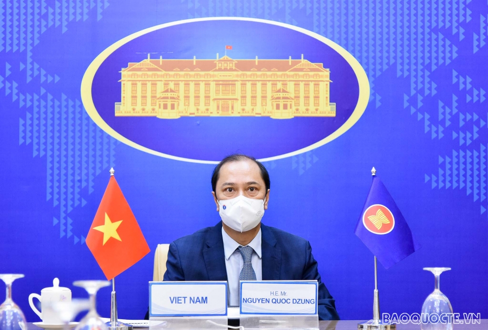 Thứ trưởng Ngoại giao Nguyễn Quốc Dũng tham dự họp SOM ASEAN