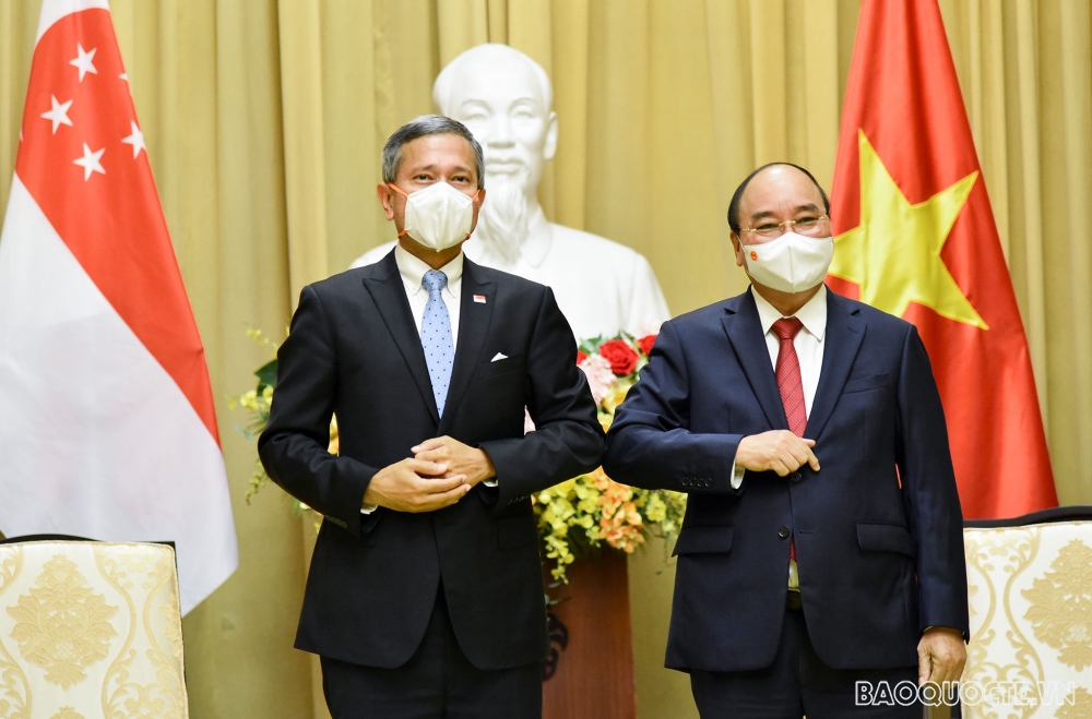 Toàn cảnh chuyến thăm Việt Nam của Bộ trưởng Ngoại giao Singapore