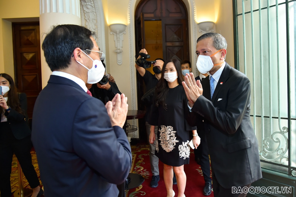 Toàn cảnh chuyến thăm Việt Nam của Bộ trưởng Ngoại giao Singapore