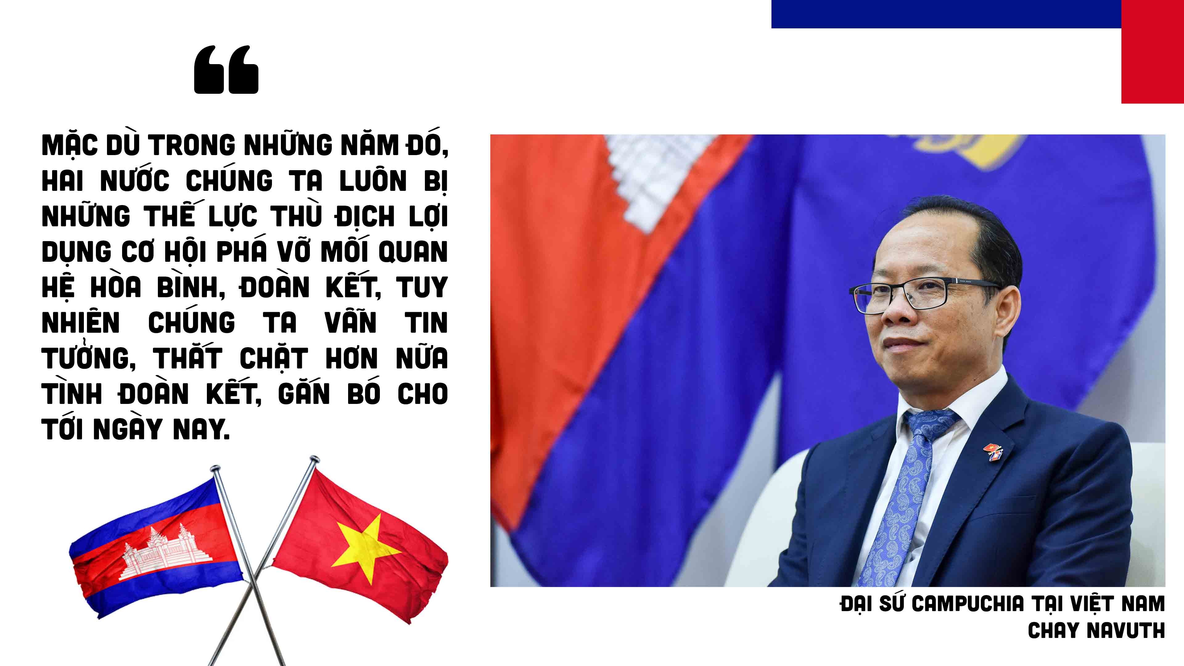 Đại sứ Campuchia(024463): Các chiến sỹ quân tình nguyện Việt Nam như người cha thứ hai của tôi, không có họ, tôi không có như ngày hôm nay!