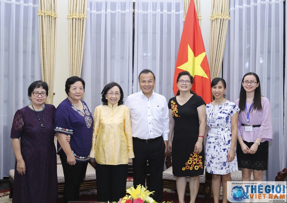 Thứ trưởng Vũ Hồng Nam tiếp Chủ tịch Hội Nữ trí thức Việt Nam thu truong vu hong nam tiep chu tich hoi nu tri thuc viet nam