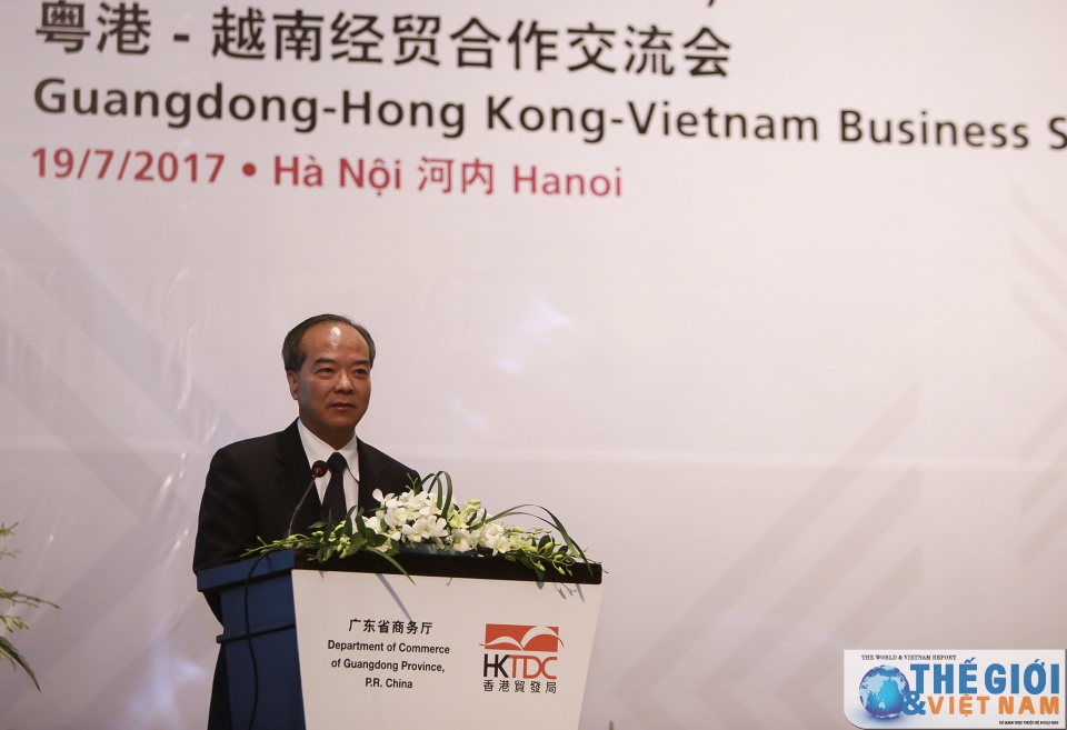 Hợp tác kinh tế thương mại Việt Nam - Quảng Đông, Hongkong (Trung Quốc) hop tac kinh te thuong mai viet nam quang dong hongkong trung quoc