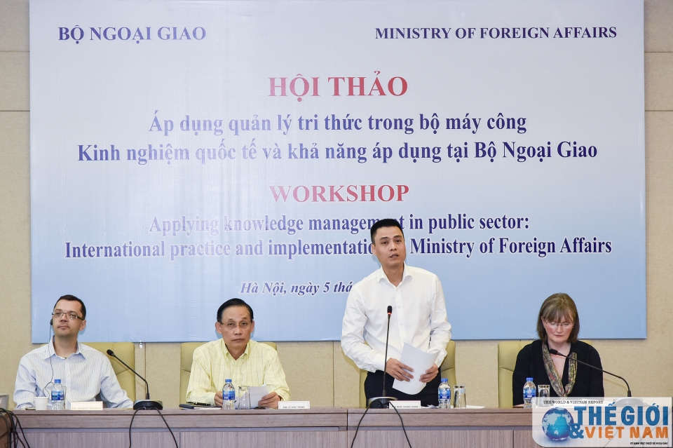 trao doi kinh nghiem quoc te ve quan ly tri thuc trong bo may cong