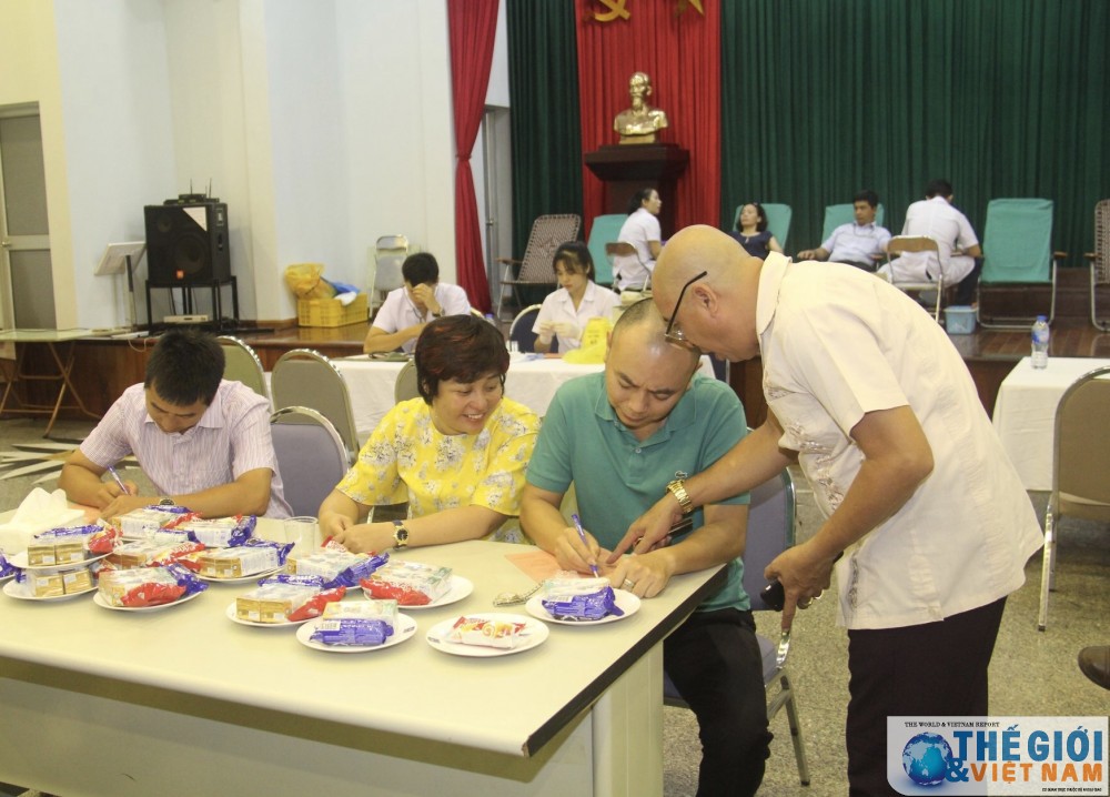 Đoàn Thanh niên Cục Phục vụ Ngoại giao đoàn tổ chức hiến máu thiện nguyện doan thanh nien cuc phuc vu ngoai giao doan to chuc hien mau thien nguyen