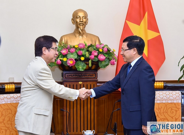 pho thu tuong pham binh minh tiep tro ly chanh van phong noi cac nhat ban