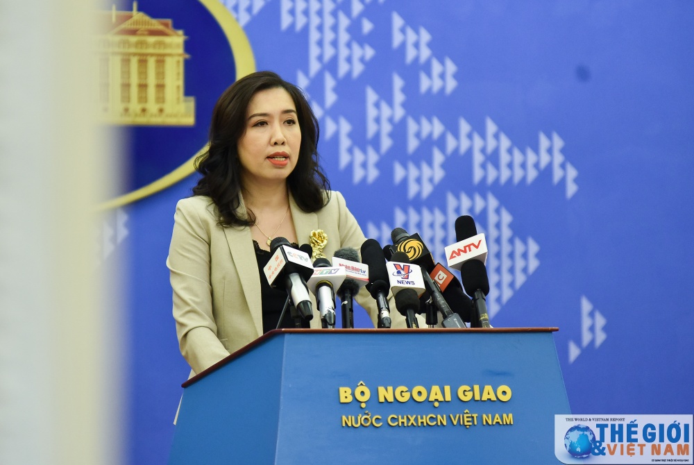 bo ngoai giao thong tin ve cac van de bien dong