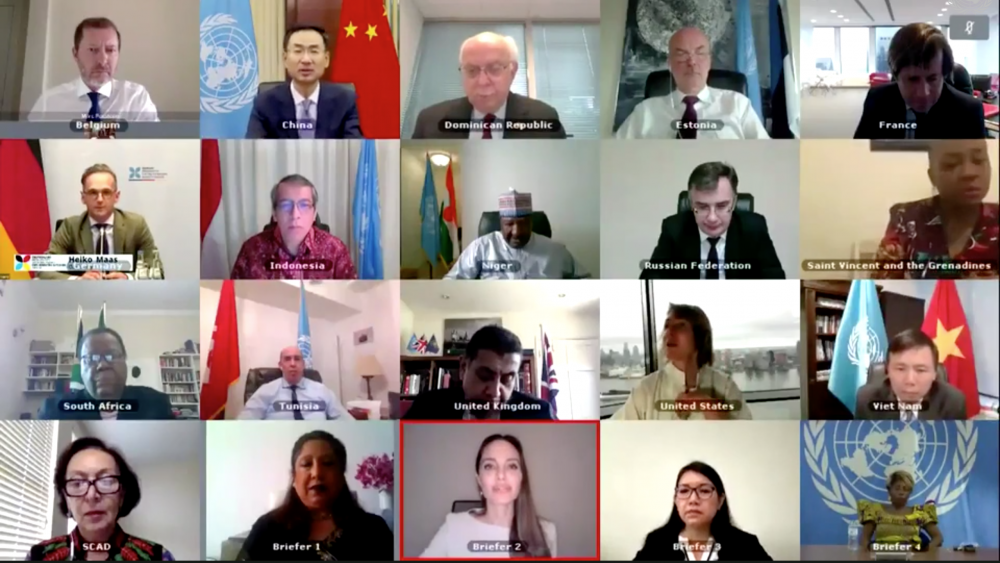 viet nam de xuat uu tien thuc day vai tro va su tham gia cua phu nu trong cac tien trinh hoa binh va tien trinh ra quyet sach