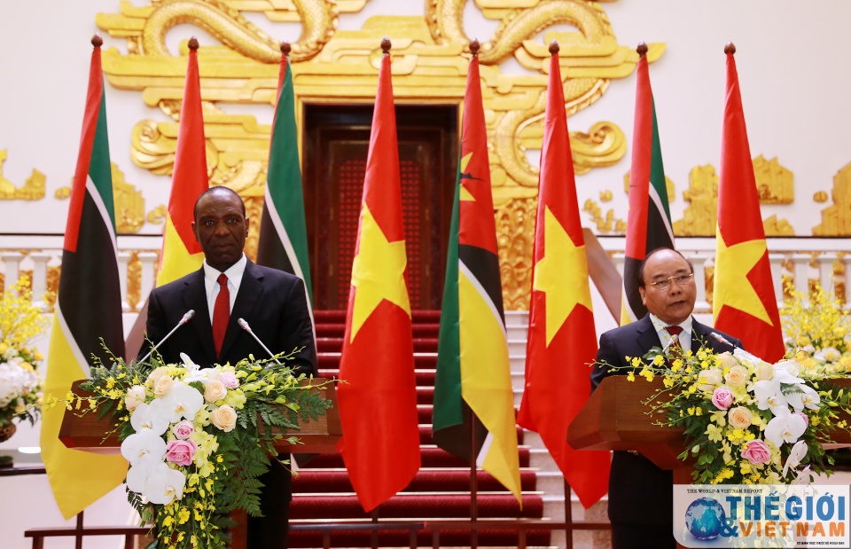 le don chinh thuc thu tuong mozambique tai phu chu tich