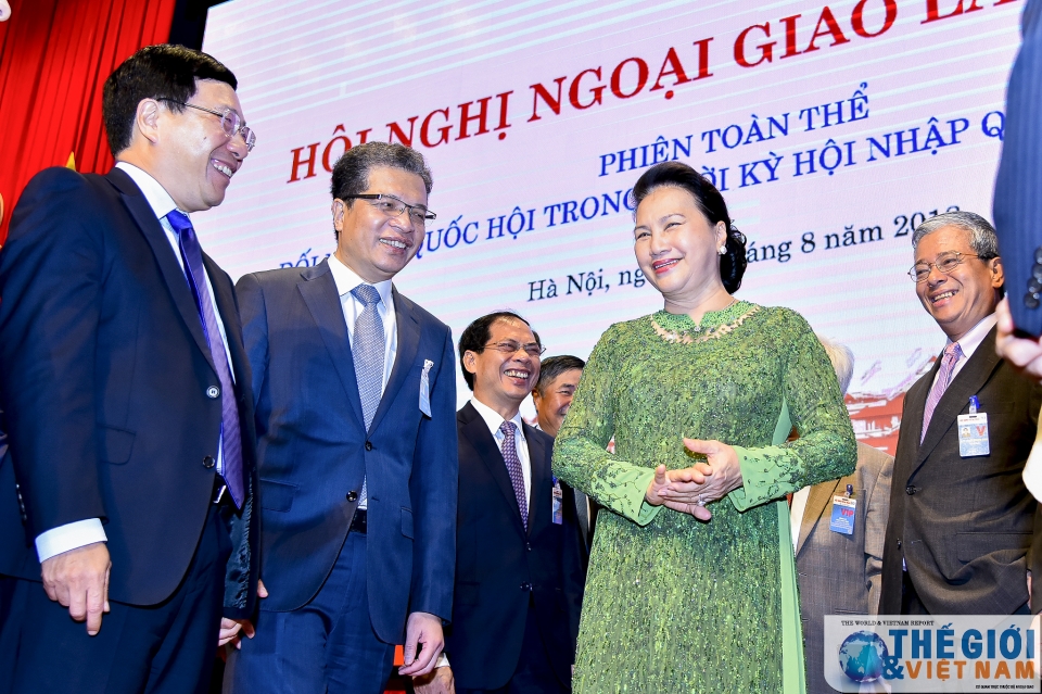 hoi nghi ngoai giao 30 nhung hinh anh tai phien doi ngoai quoc hoi