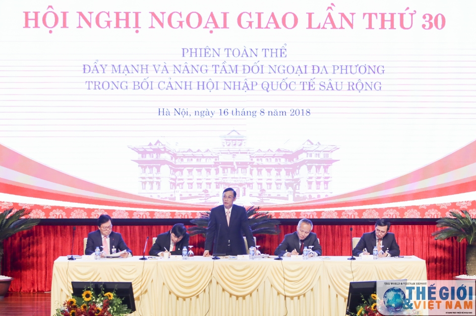 hoi nghi ngoai giao 30 doi ngoai da phuong trong boi canh hoi nhap quoc te sau rong