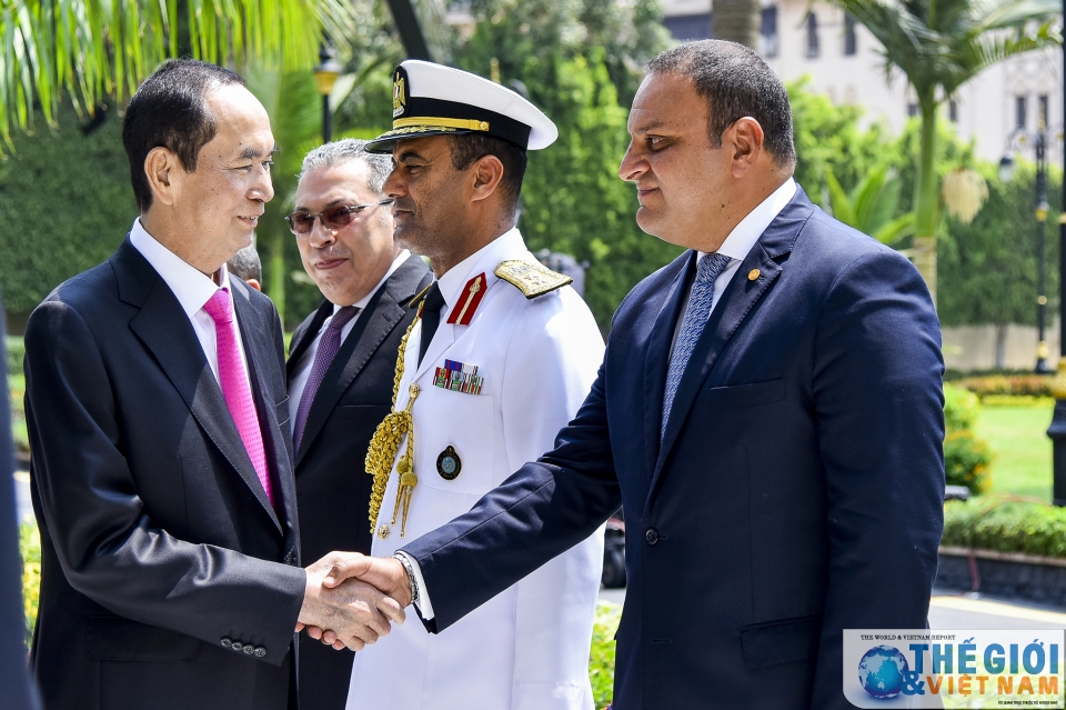 le don chinh thuc chu tich nuoc tai dinh tong thong ai cap