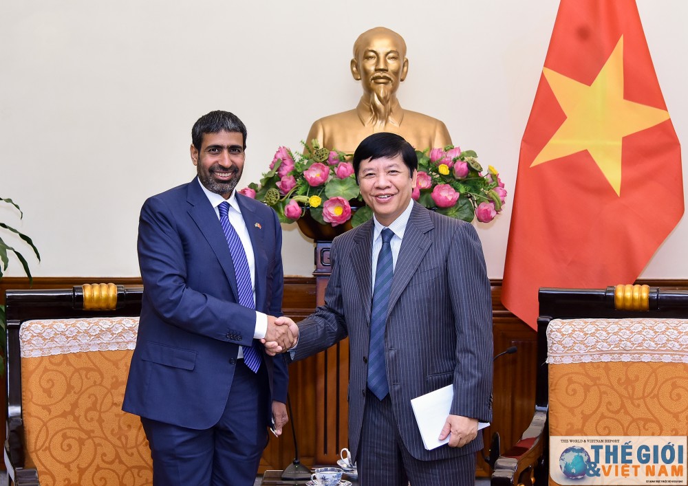 Thứ trưởng Nguyễn Quốc Cường tiếp Trợ lý Bộ trưởng Ngoại giao UAE thu truong nguyen quoc cuong tiep tro ly bo truong ngoai giao uae