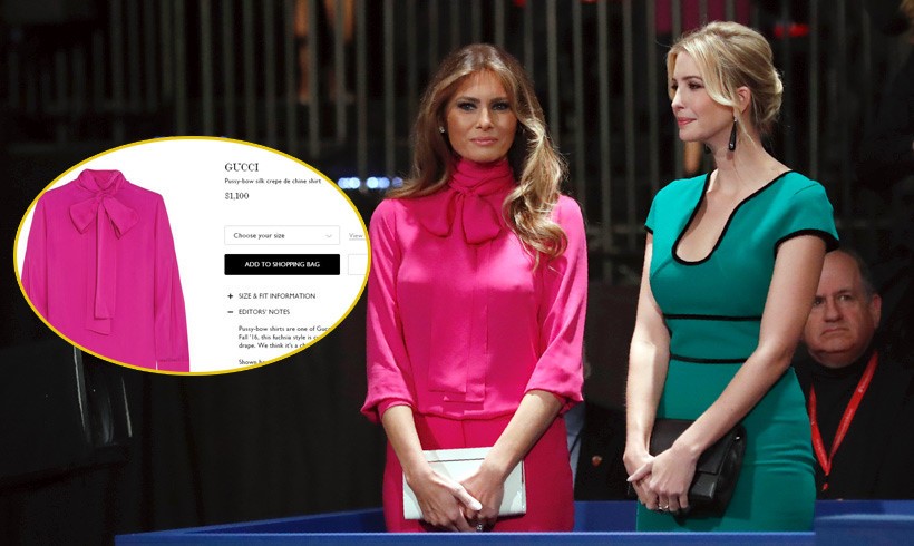 ban gai thu tuong anh sao chep phong cach thoi trang cua kate middleton hay melania trump