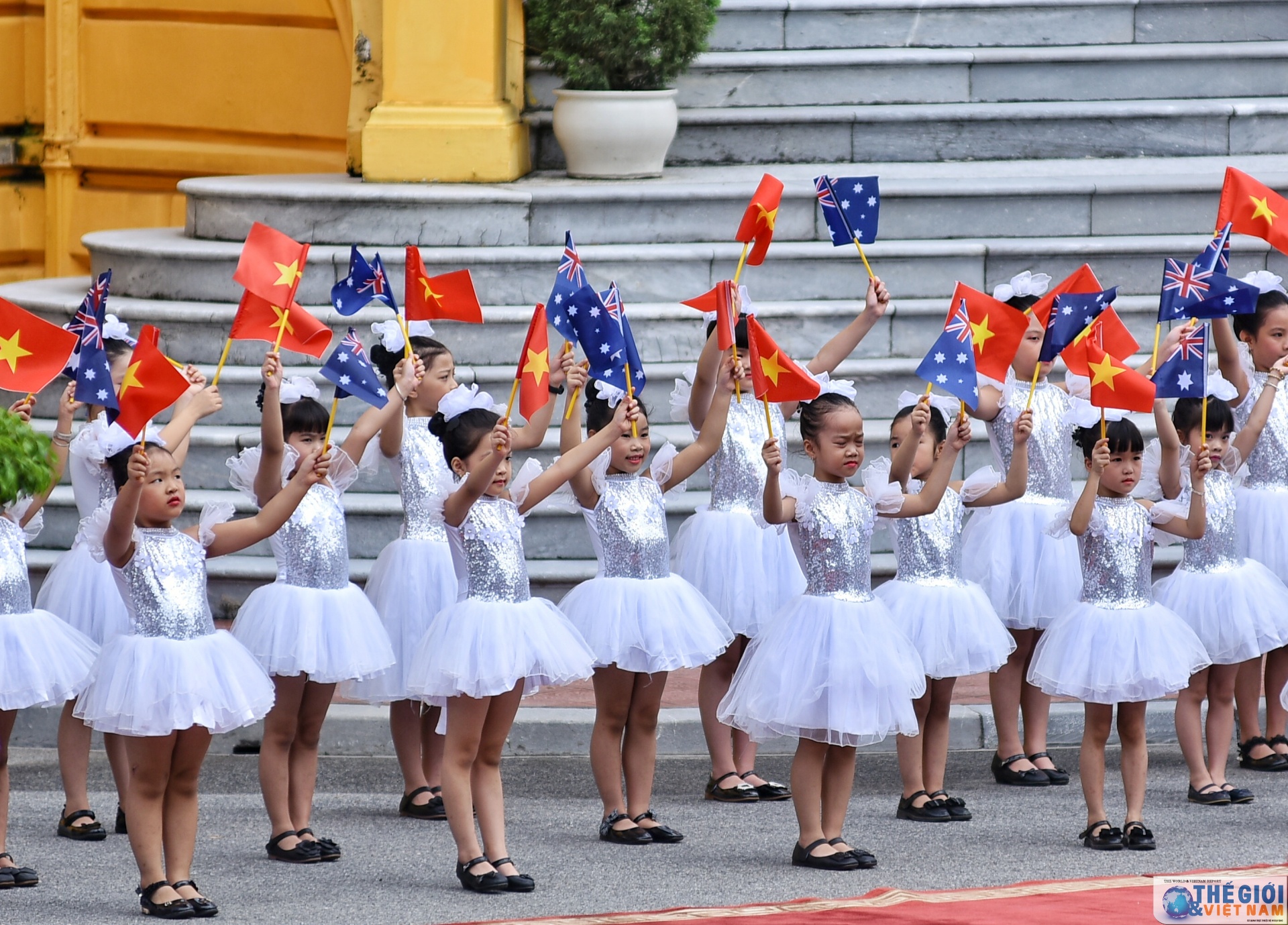 le don chinh thuc thu tuong australia tai phu chu tich