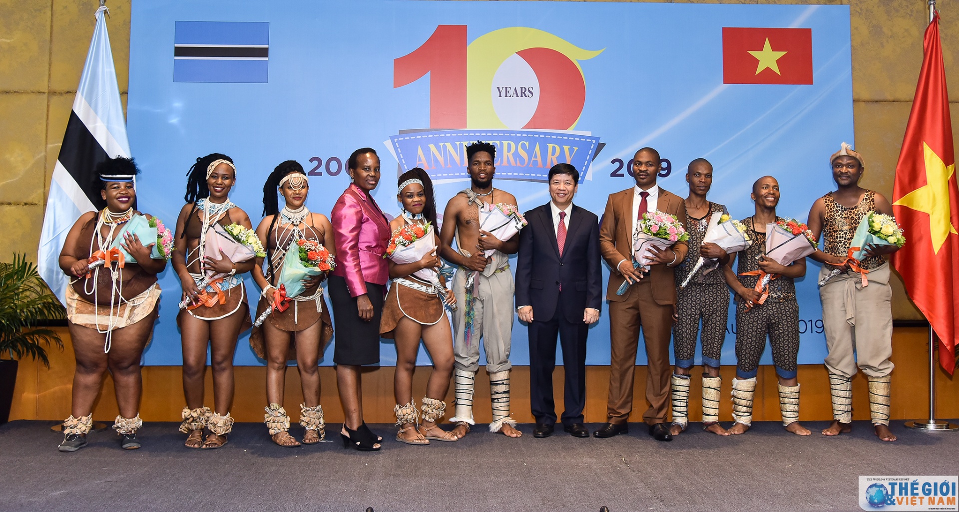 viet nam botswana ky niem 10 nam thiet lap quan he ngoai giao