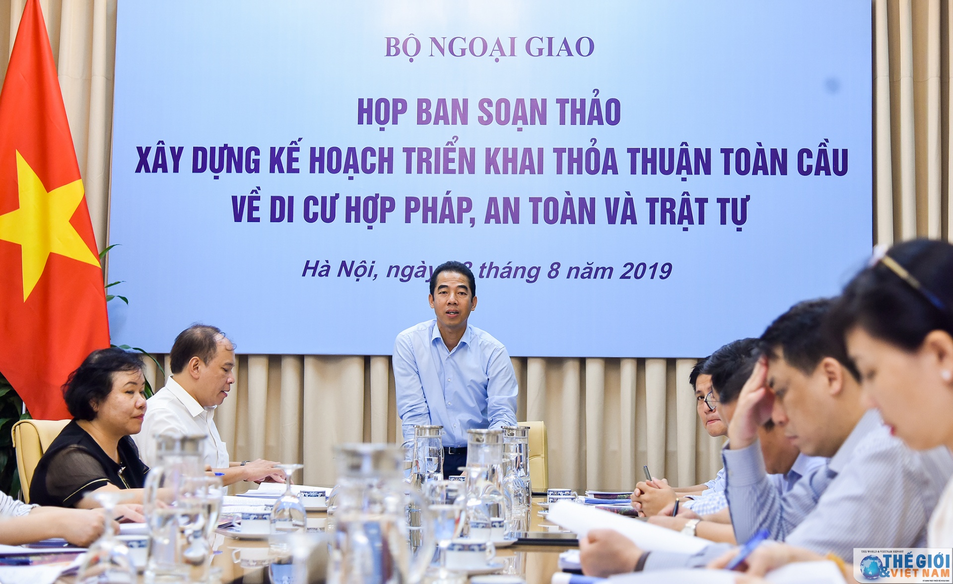 Họp Ban soạn thảo xây dựng Kế hoạch triển khai Thỏa thuận toàn cầu về Di cư hợp pháp, an toàn và trật tự hop ban soan thao xay du ng ke hoa ch trie n khai thoa thuan toan cau ve di cu hop phap an toan va trat tu