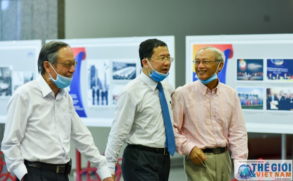 nhung hinh anh tai hoi thao khoa hoc 75 nam ngoai giao viet nam bai hoc kinh nghiem va dinh huong