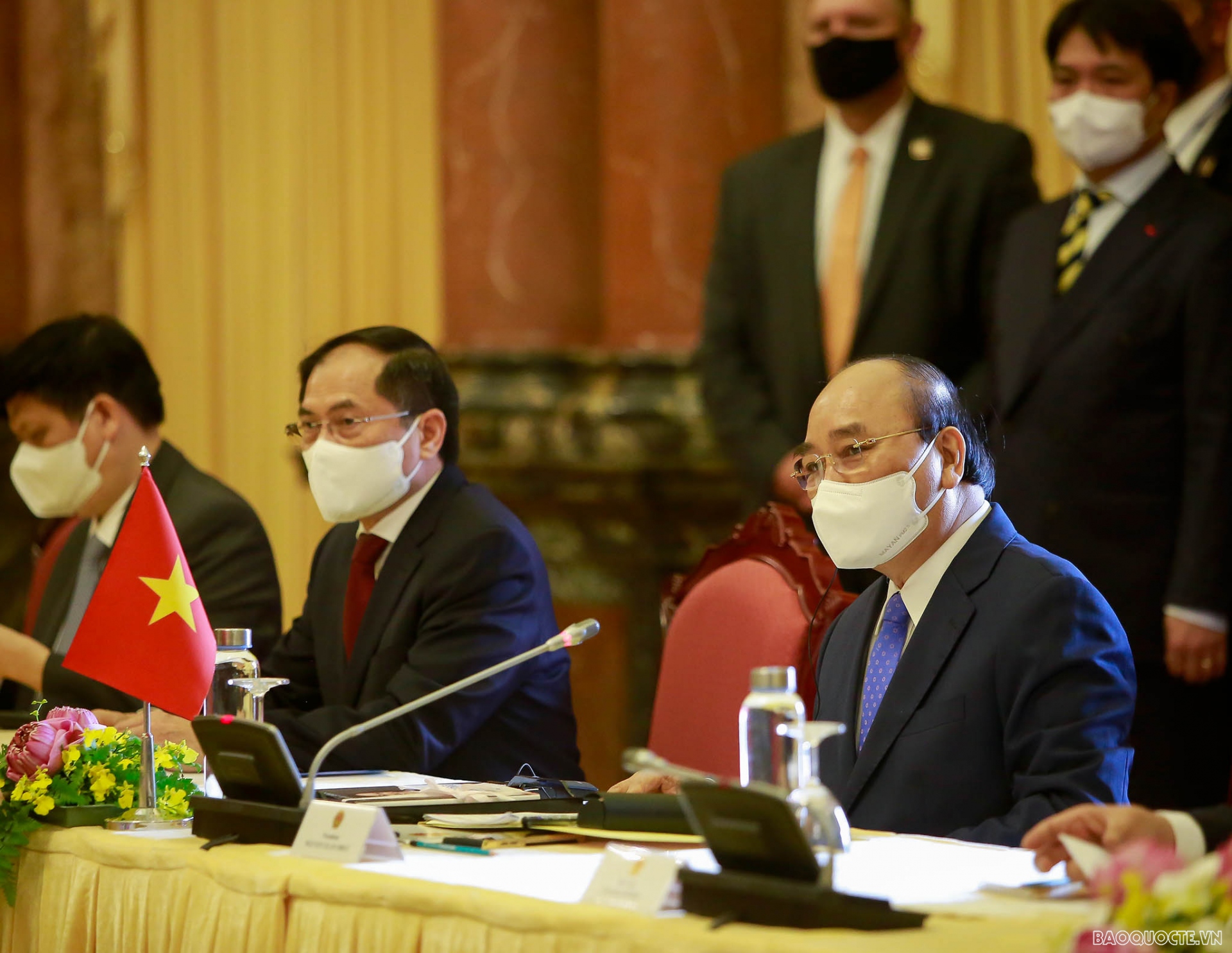 Chủ tịch nước hội đàm