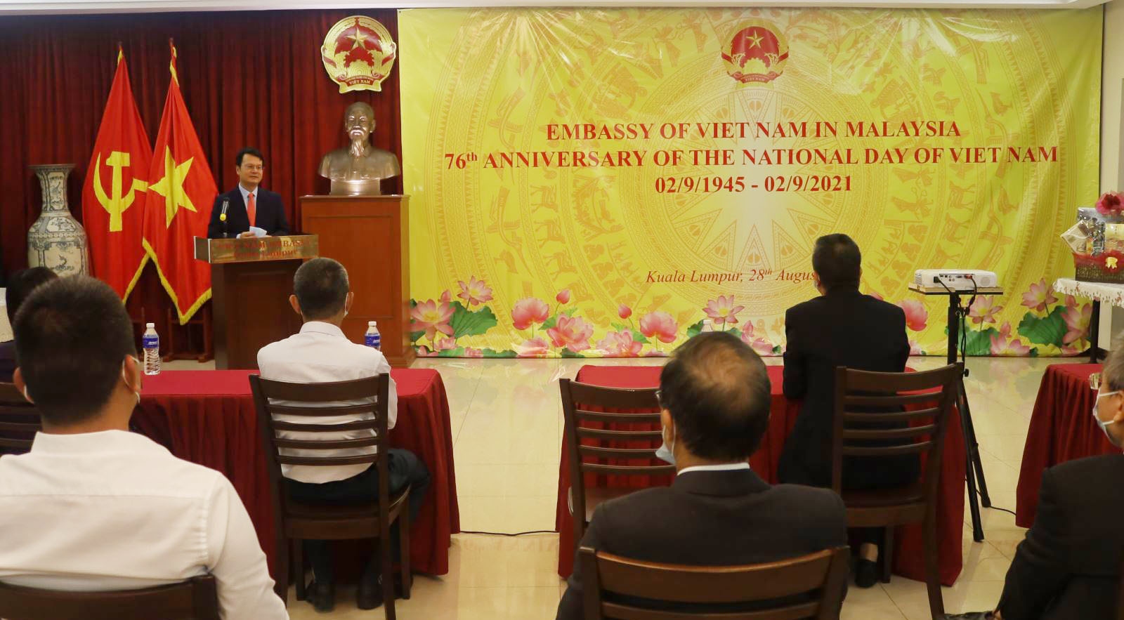 Xúc động lễ kỷ niệm 76 năm Quốc khánh Việt Nam tại Malaysia