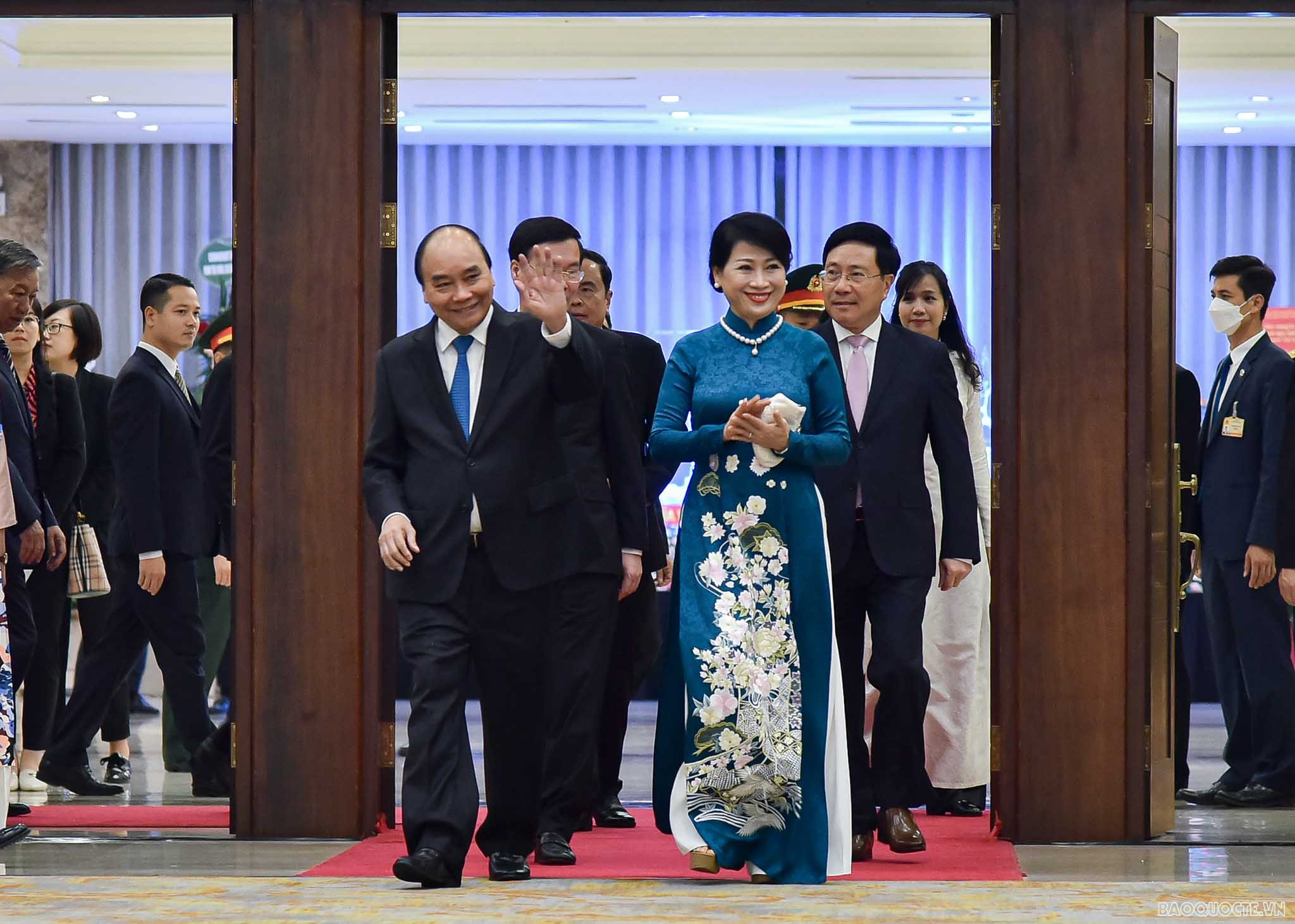 Toàn văn bài phát biểu của Chủ tịch nước Nguyễn Xuân Phúc tại Chiêu đãi Đoàn Ngoại giao nhân kỷ niệm 77 năm Quốc khánh