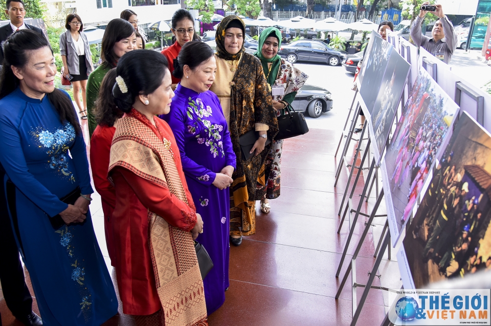 phu nhan viet nam va indonesia tham bao tang phu nu